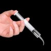 Dacitiery 10 Pcs 12ml Dental Irrigation Syringe with Curved Tip