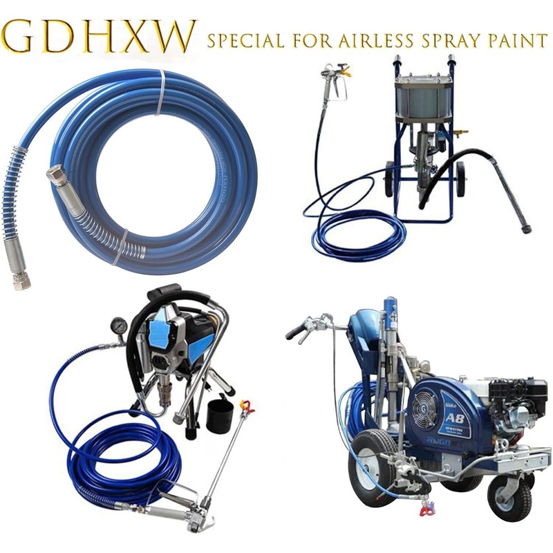 GDHXW 25FT Double Layer Braided Wire High Pressure Airless Paint