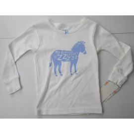 Carter's Zebra 2 Piece Sleepwear Set Size 2 T NWT