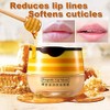 4PCS Honey Lip Balm, Vitamin E Moisturizing Propolis Sleeping Lip