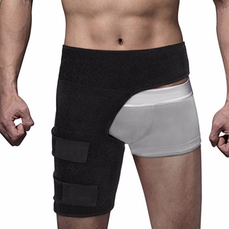 Fitness Thigh Brace Support Wrap for Abdomen Hip Joint Support