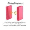 Magnetic Flag Weights for Bottom of Flag in Winds, Rubber