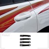 8 Outer Handles ABS Cover Rim for Toyota Land Cruiser