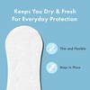 Rael Panty Liners for Women, Organic Cotton Cover - Daily