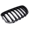 X5 E53 2004-2006 Front Bumper Grilles Gloss Black Pair