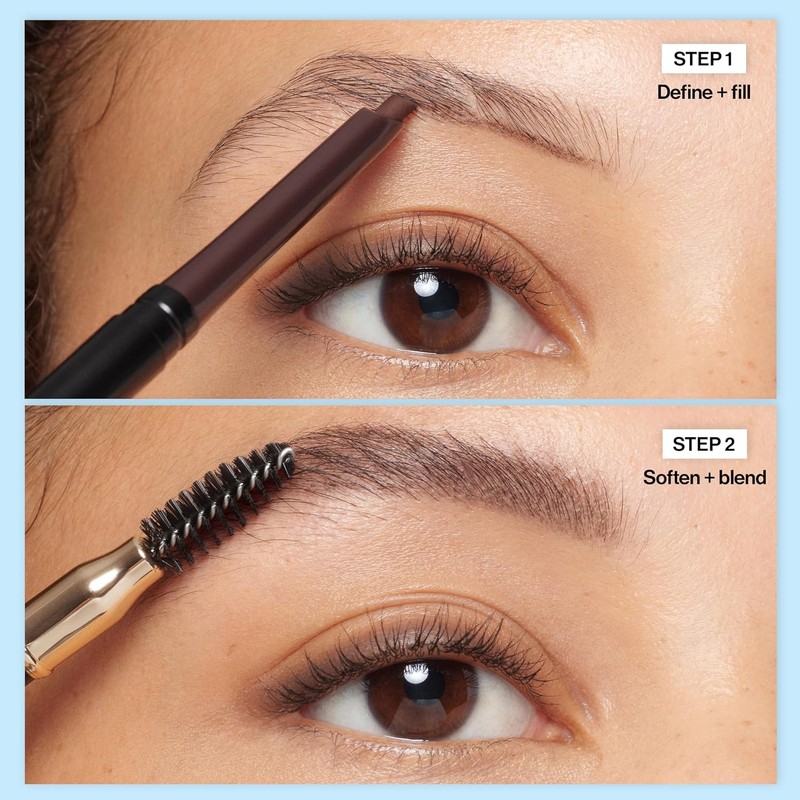 Revlon Lápiz Delineador de Ceja Colorstay, Dark Brown