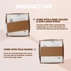 Tissue Box Cover, Square PU Leather Tissue Holder, Square Napkin