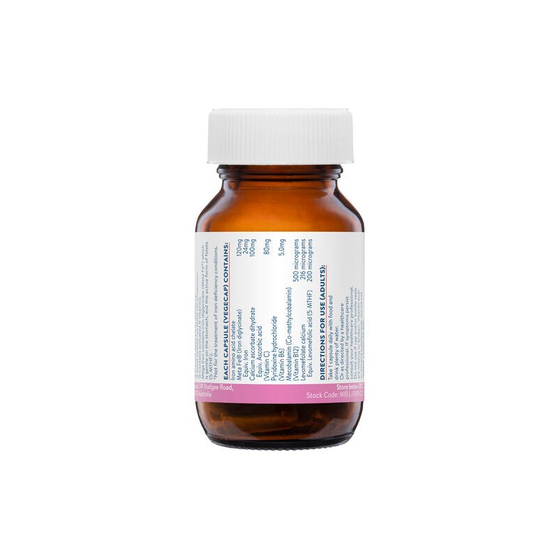 Ethical Nutrients Megazorb Mega Iron With Activated B's 30 Caps