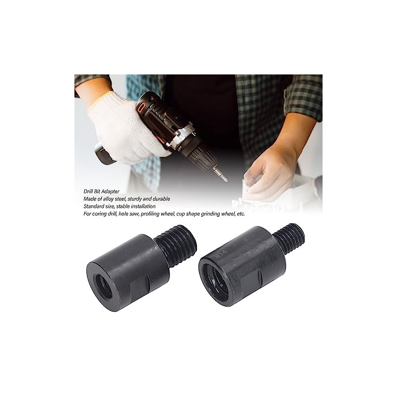 Tap Adapter, 2 Pieces M10 to M14 and M14 to