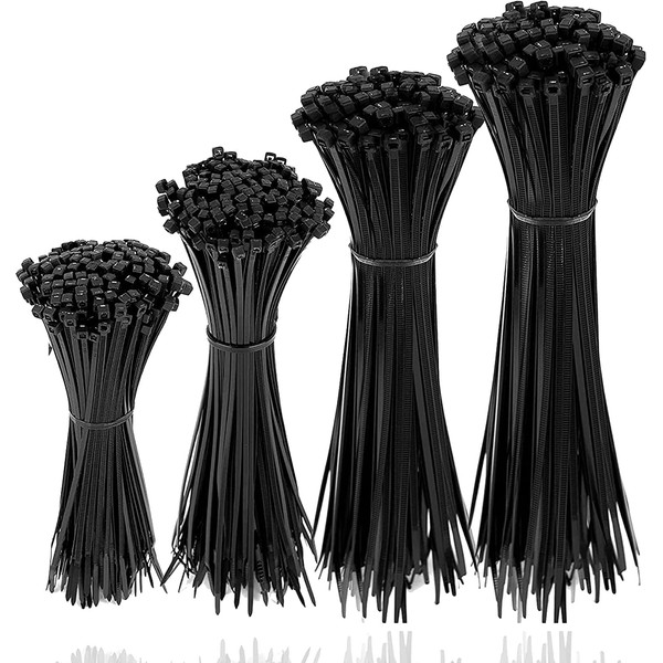 toolmate® 500 x Cable Ties Black Set – Short &