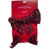 Wondershop Large Decorative Bow Plaid Black & Red New
