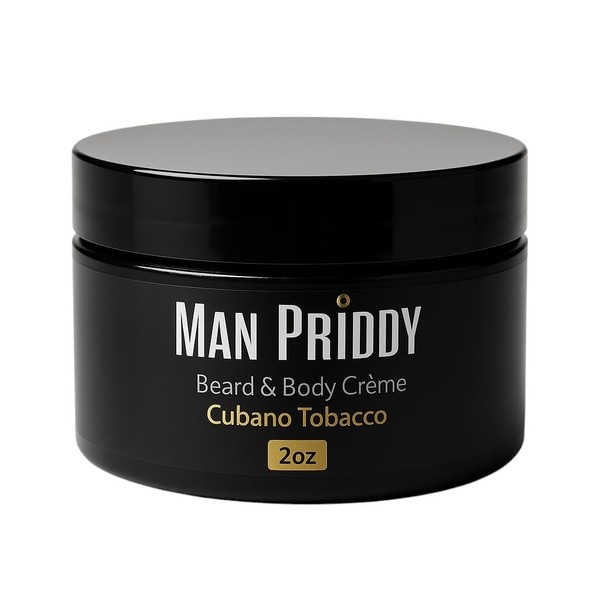 THE NAKED FACE MAN PRIDDY 2oz Cubano Tobacco Beard &