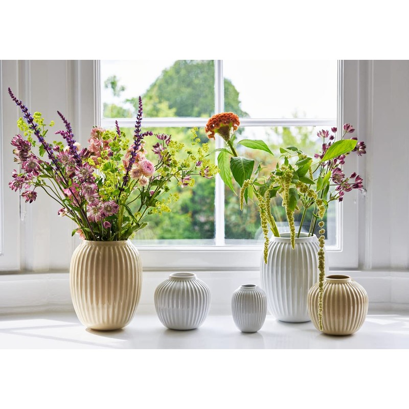 Kähler Hammershøi Vase, mint, 12,5 cm