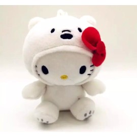 Unknow Hello Ketty 10cm Fluffy Plush Toy Set Of 2 Stuffed Animal Toy Handbag /KeyChain
