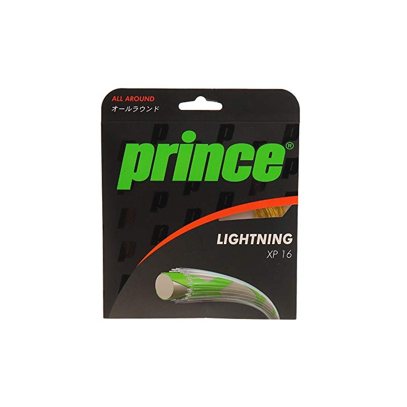 Prince 7JJ001 Hard Tennis String Lightning XP 7JJ001 Gold (067)