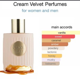 Cream Velvet Perfume 3.4OZ EDP Spray - Gourmet Scent Butter Gold Caramel Fresh Heavy Cream Coffee Latte Women's Long-lasting Perfume (3.4OZ)