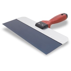 MARSHALLTOWN DuraSoft Taping Knife, 14 Inch Blue Steel Blade, Made in the USA, For Drywall Finishing, 3514D