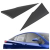 HECASA Rear Quarter Moldings Compatible with 2016-2022 Toyota Prius Prime