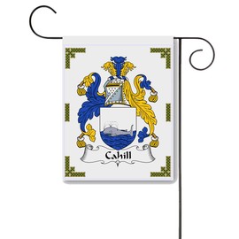 Cahill Coat of Arms/Cahill Family Crest 11 X 15 Garden Flag – Made in the U.S.A.