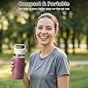 Portable Personal Blender 17oz, USB-C Rechargeable Smoothie and Shake Maker