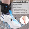 PRFCTLIFE AFO Foot Drop Brace with Upgraded Dial for Adjustable
