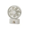 BRUNO BDE061-BL Fan, Tabletop, Silent, Oscillating, Small, Portable, Swing Desk