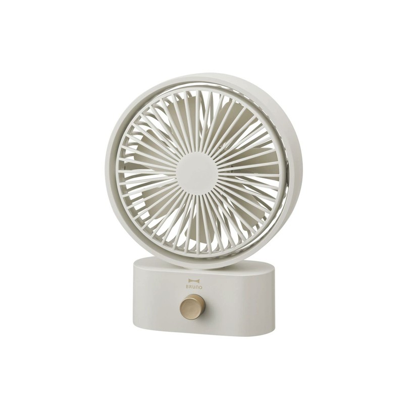 BRUNO BDE061-BL Fan, Tabletop, Silent, Oscillating, Small, Portable, Swing Desk