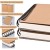 Sketch Book Pad, Drawing Paper Spiral Bound, 98lb/160gsm, Pack of