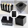 DARENYI 5pcs Black Acrylic Sheet 1.7mm Thick Plastic Sheets Boards