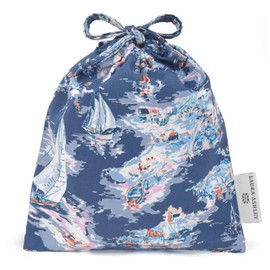 COLORFUL CANDY STYLE LAURA ASHLEY Riviera N7015100 Lunch Bag, Drawstring Bag, Medium, Elementary School Students, Stylish, Kids, Cute