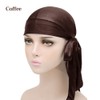 Silky Satin Durags for Men (Coffee)