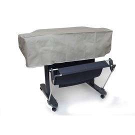 The Perfect Dust Cover, Silver Nylon Short Cover for Canon ImagePROGRAF PRO-4100 44'' Professional Photo Printer, Anti Static Waterproof, Dimensions 62.7''W x 33''D x 19''H by The Perfect Dust Cover