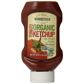 Woodstock Organic Tomato Ketchup, 20 Ounce (Pack of 12)