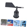 Gatuida Wind Anemometer Shell Durable Abs Wind Direction Indicator Housing