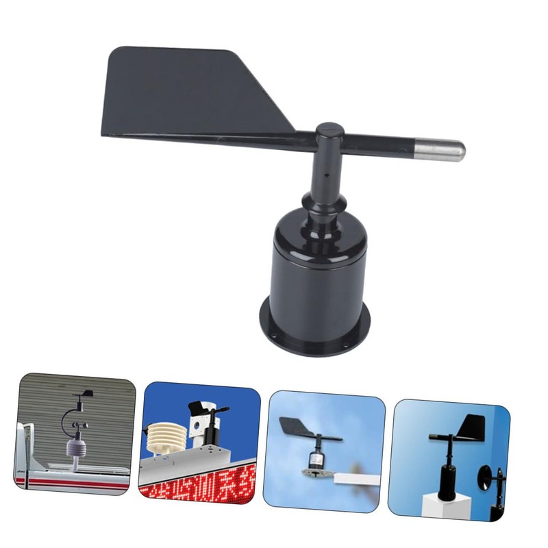 Gatuida Wind Anemometer Shell Durable Abs Wind Direction Indicator Housing