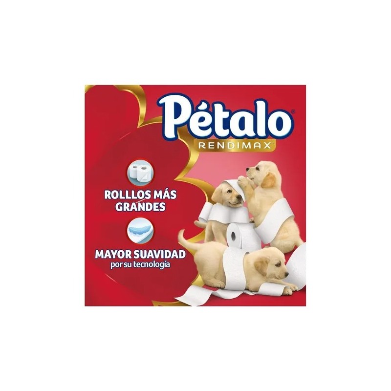 Papel Higienico Pétalo Rendimax 12 Rollos