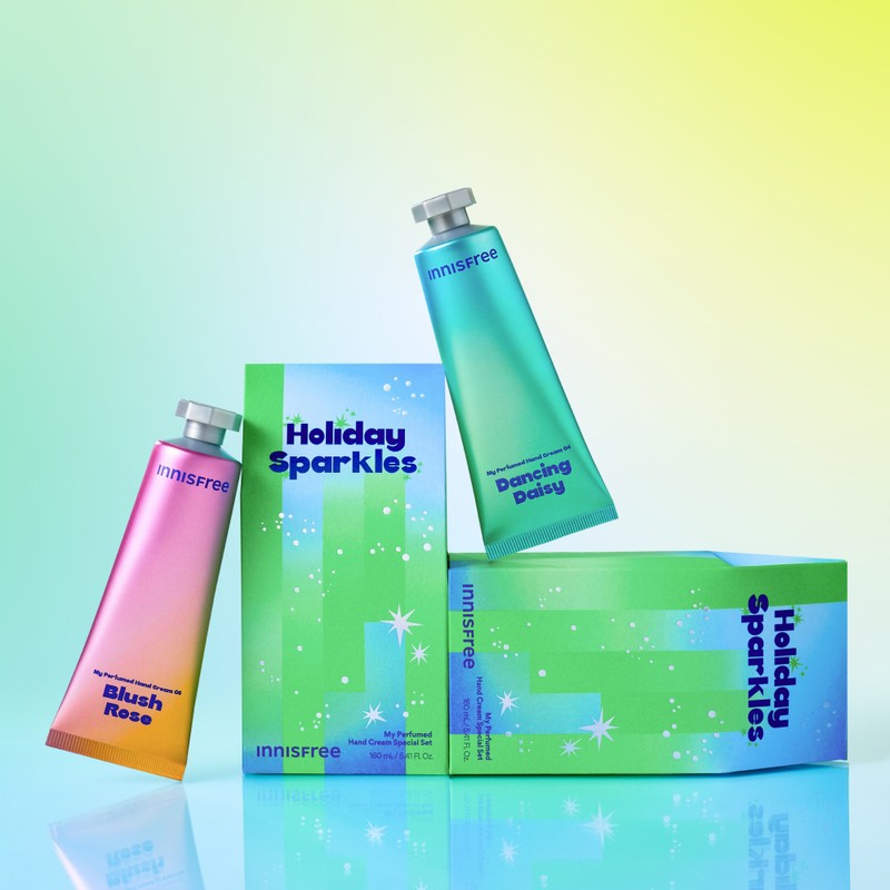 innisfree 이니스프리 홀리데이 마이 퍼퓸드 핸드크림 80mL 2종 세트