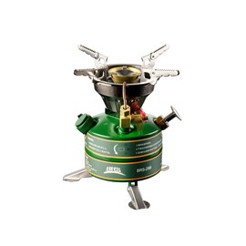 Solohike Portable Gasoline Stove Integrated Camping Stove, with Rigid Storage Box and Storage Bag for Outdoors