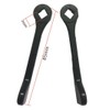 Inline Patio Door Handle Black Door Lock Lever Pair Suits