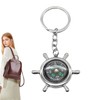 Portable Compass, Outdoor Survival Compass Keychain, Fine Grinding Process Compass