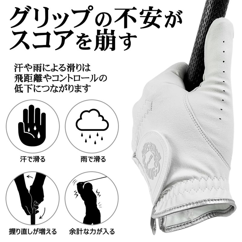 Frank Miura Golf Glove Left Hand Men's Women's All Weather