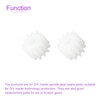 DMiotech 20 Pack 12 Teeth Plastic Gears Model Reduction Gear