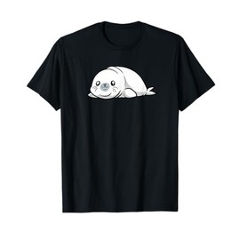 Kawaii Foca Anime Costume Pinniped Mammifero Maglietta