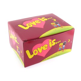 Bubble gum Love Is (Cherry-Lemon)