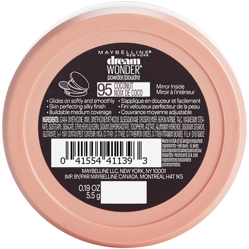 Maybelline New York Dream Wonder Powder Makeup, Classic Beige, 0.19