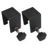 Set of 2 Drawer Front Mounting Clamps, Cabinet Front Hardware