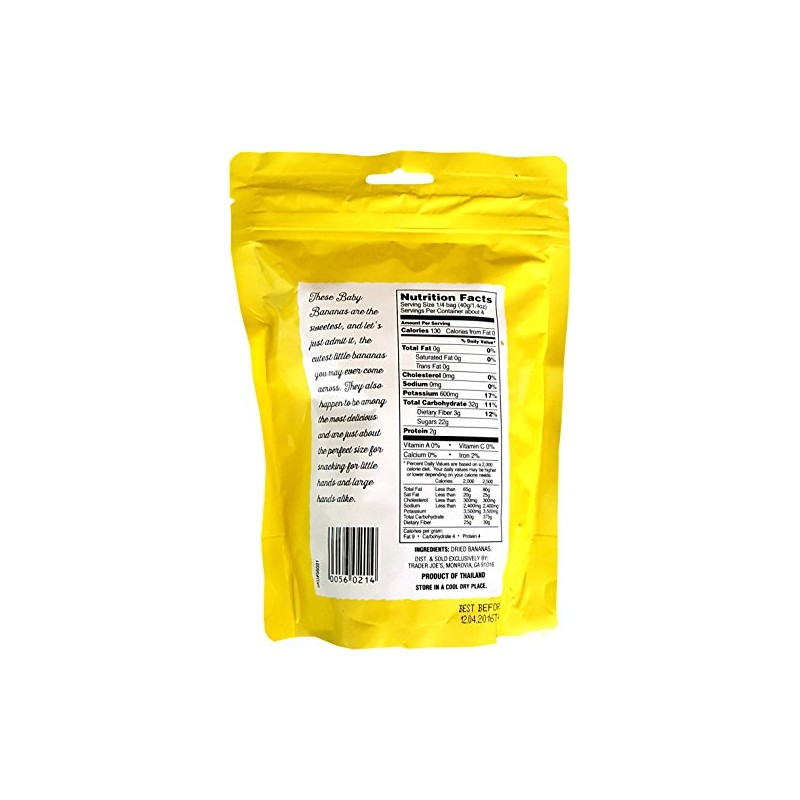 Trader Joe’s Dried Baby Bananas