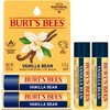 Burt's Bees Vanilla Bean Moisturizing Lip Balm, 100% Natural Origin,