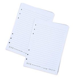 Ophayapen [2 Pack A0+A1] A5 Dot Refill Paper Compatible with Ophaya Smartpen, Total 120 Sheets/240 Pages, 6 Hole Punch, 100gsm, Approx. 5.5 x 8 Inches (Pages 121-360)