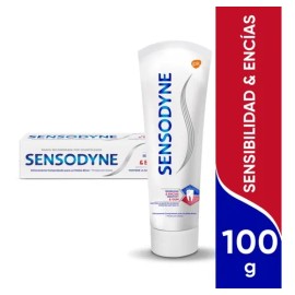 Pasta de Dientes Sensodyne Sensibilidad y Encías Protección Diária Pasta Para Dientes Sensibles 100g